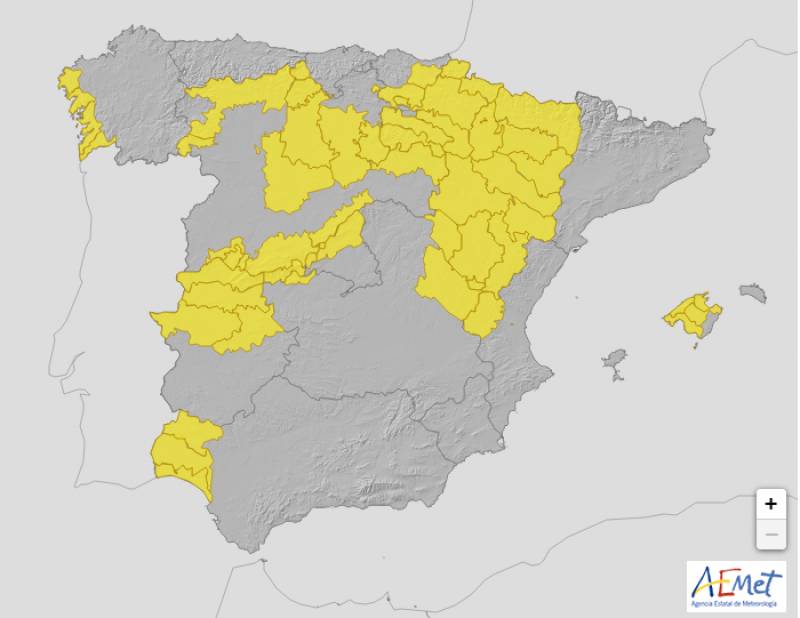 <span style='color:#780948'>ARCHIVED</span> - Temperatures plummet by 10 degrees: Spain weather forecast September 12-15