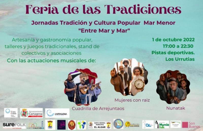 September 30 to October 2 Feria del Mar Menor: guided tours, music, lighthouse visits and much more at the southern end of the lagoon