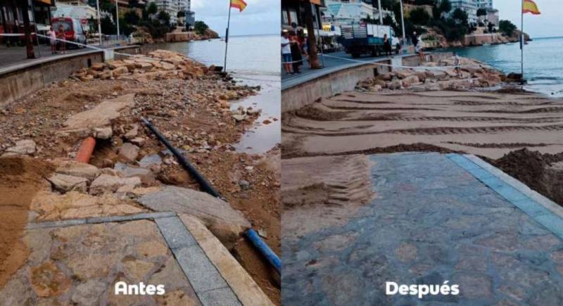 <span style='color:#780948'>ARCHIVED</span> - Benidorm sees worst flooding in years, wreaking havoc for streets and beaches