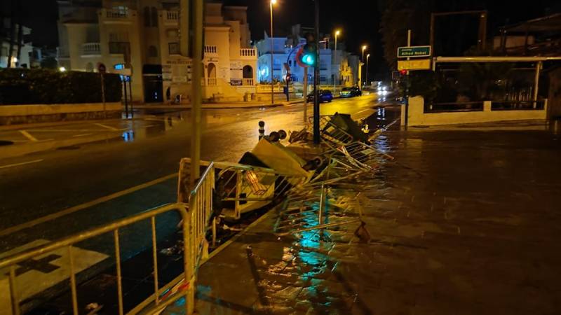 Alicante takes a battering from heavy rain as storms bring chaos