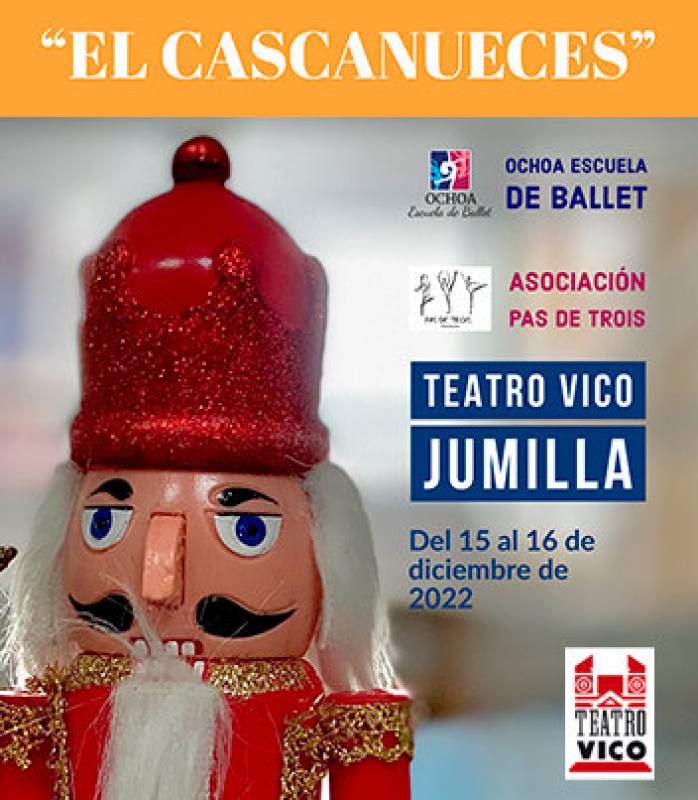 <span style='color:#780948'>ARCHIVED</span> - December 16 The Nutcracker ballet at the Teatro Vico in Jumilla