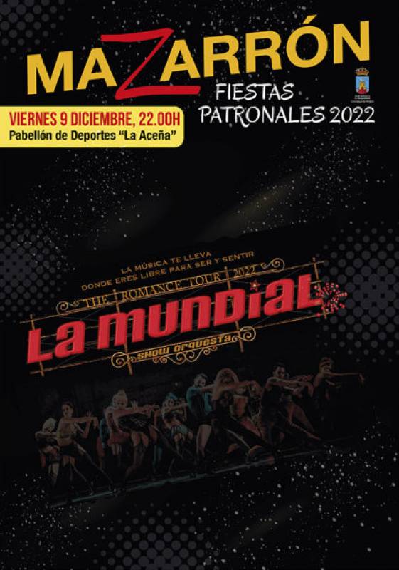 <span style='color:#780948'>ARCHIVED</span> - December 9 Orquesta La Mundial dance musical during the Mazarron Fiestas Patronales