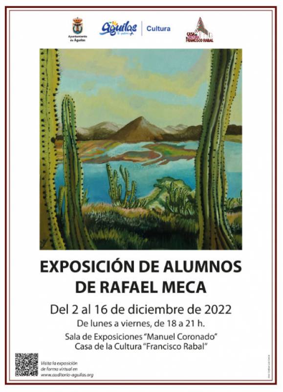 <span style='color:#780948'>ARCHIVED</span> - December 2 to 16 Art exhibition by the pupils of Rafael Meca in Aguilas