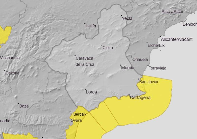 <span style='color:#780948'>ARCHIVED</span> - Murcia will escape the worst of the rain plaguing Spain: weekend weather outlook Dec 8-11