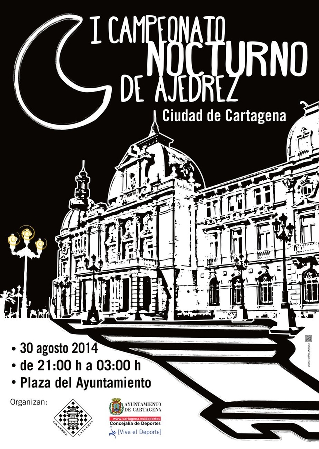 Cartagena hosts first night-time chess tournament on Saturday 30th