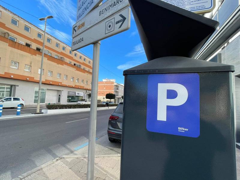 Regulated parking comes into force in Teulada Moraira: everything you need to know