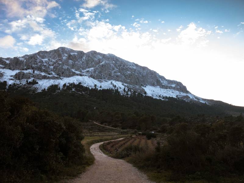 <span style='color:#780948'>ARCHIVED</span> - First snowfall in Alicante province as temperatures plummet below zero