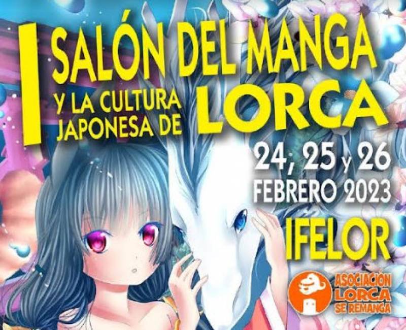 <span style='color:#780948'>ARCHIVED</span> - February 24 to 26 Manga fair at the IFELOR centre in Lorca