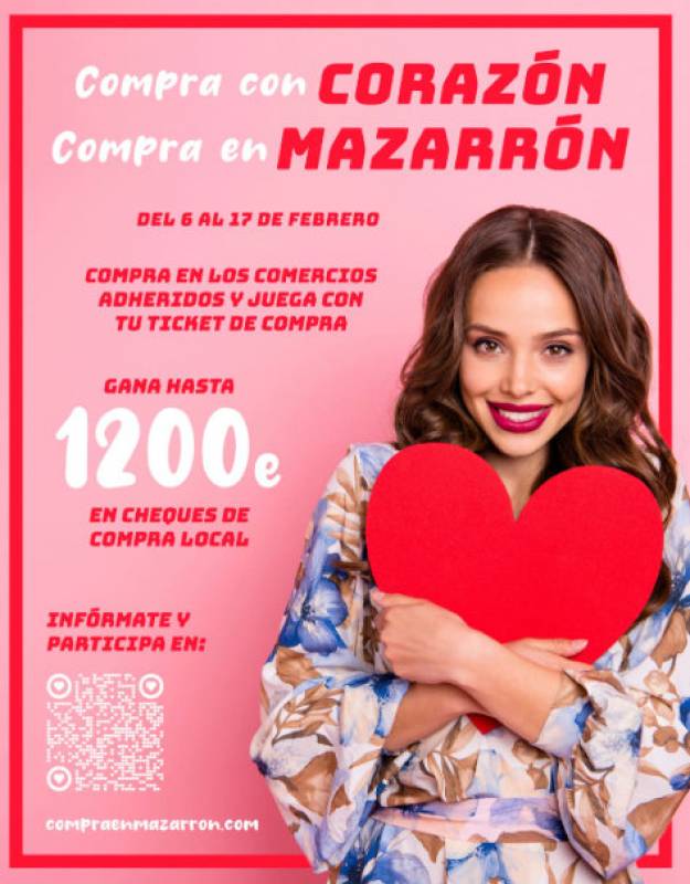 Twelve 100-euro vouchers up for grabs for shoppers at local stores in Mazarron and Puerto de Mazarron
