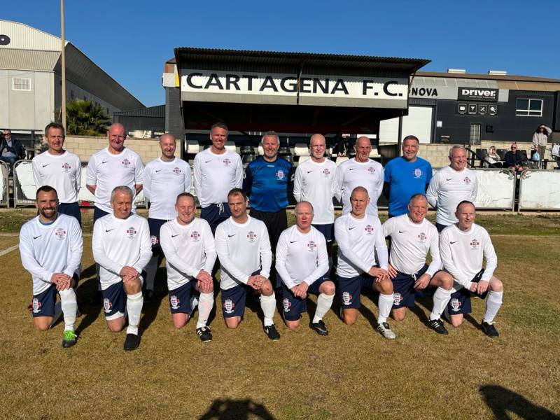 <span style='color:#780948'>ARCHIVED</span> - England Veterans Football Club Over-55s Spain tour: match report