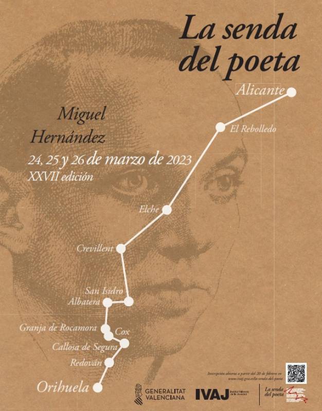 March 24-26 Orihuela welcomes return of La Senda del Poeta walking tours