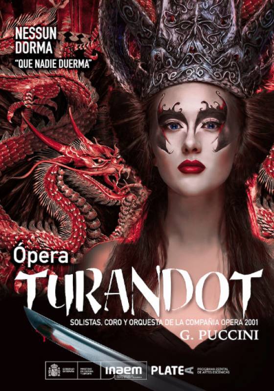 <span style='color:#780948'>ARCHIVED</span> - March 24 Turandot opera including Nessun Dorma in Aguilas
