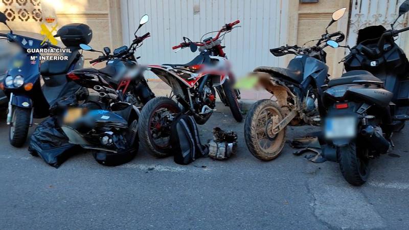 VIDEO: British and Belgian expats living in Torrevieja arrested for stealing motorbikes in Murcia and Alicante