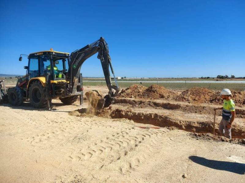 <span style='color:#780948'>ARCHIVED</span> - New connecting road under construction from Roldan to La Torre Golf Resort 