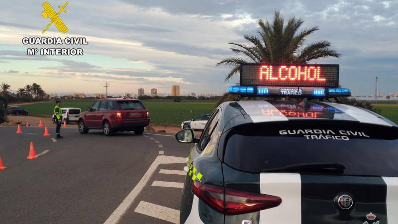 <span style='color:#780948'>ARCHIVED</span> - Drunk motorist causes mayhem on Murcia motorway driving in wrong direction and crashing into another car