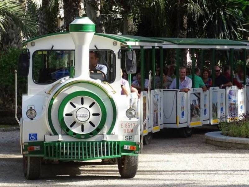 Discover Elche this summer aboard the enchanting tourist train