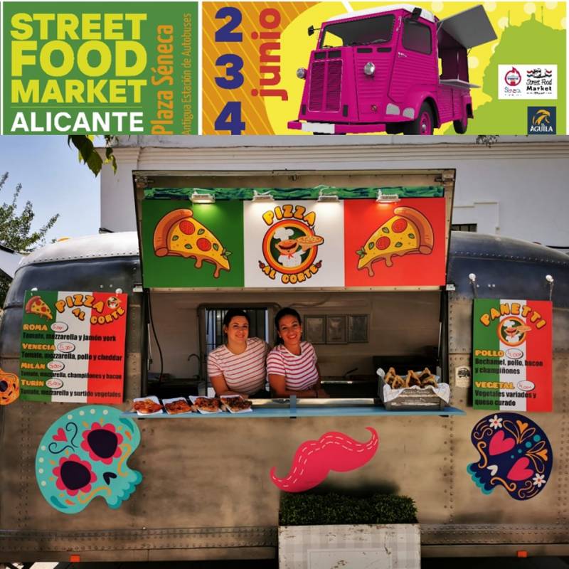 June 2-4 Alicante Street Food Market with live music