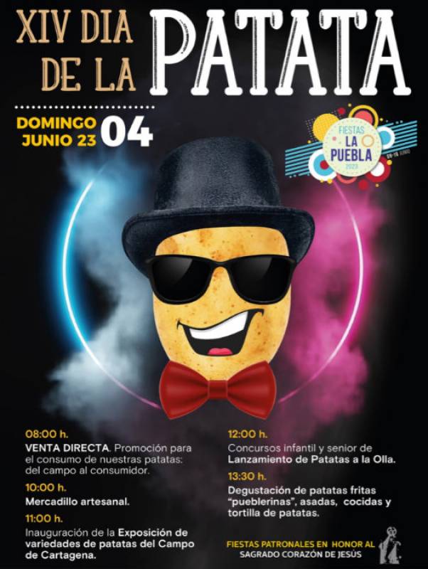June 4 Annual Potato Fiesta in La Puebla!