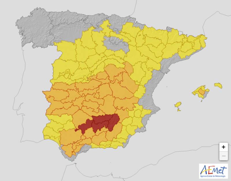 Heatwave set to peak early this week: Spain weather forecast July 10-13