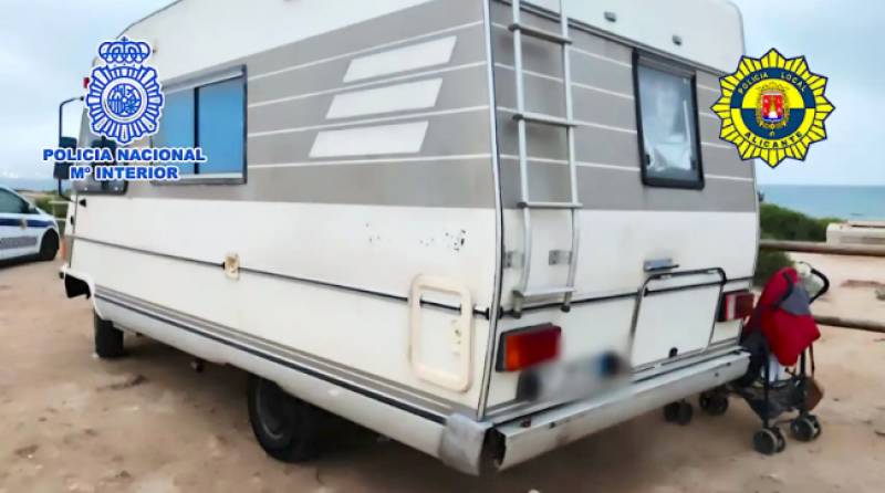 Thieves steal Italian campervan to travel the Alicante coast