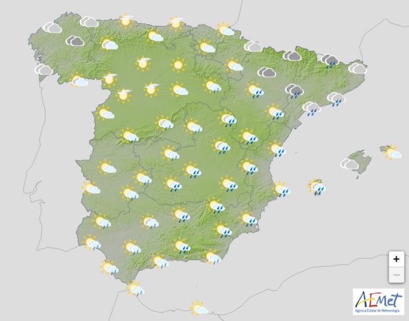 Stormy start to the week: Spain weather forecast Sept 18-21