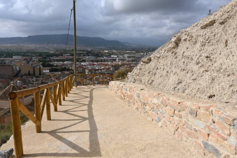 Work completed on the Senda del Albacar path around Mula castle