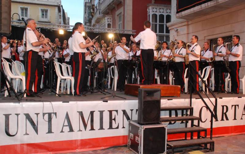 September 28 Military band concert in Aguilas