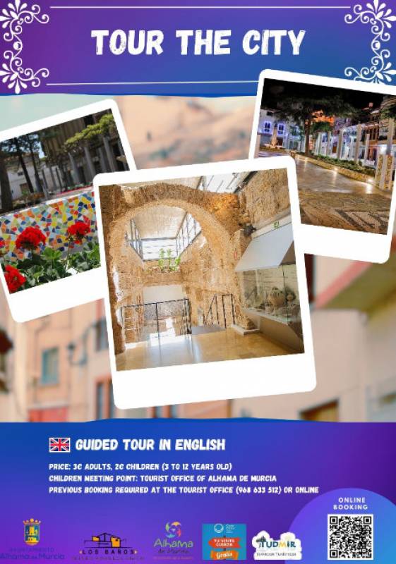 December 16 Guided tour IN ENGLISH of the old centre of Alhama de Murcia