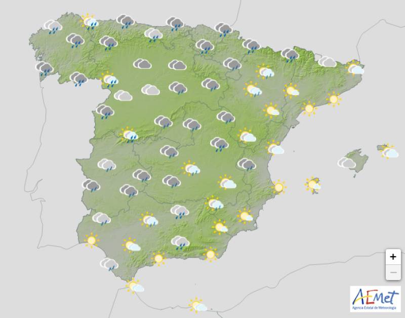 First high-impact storm of the season hits: Spain weather forecast Oct 19-22