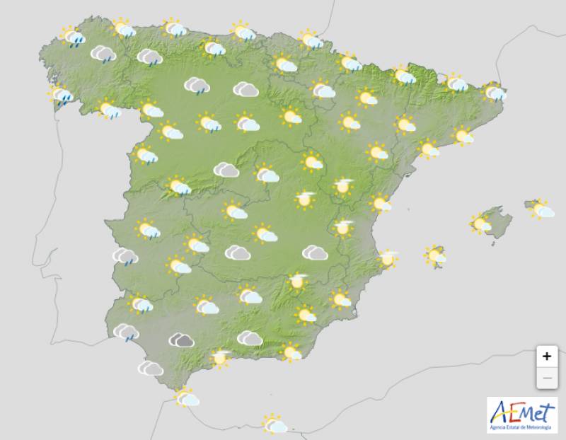 First high-impact storm of the season hits: Spain weather forecast Oct 19-22