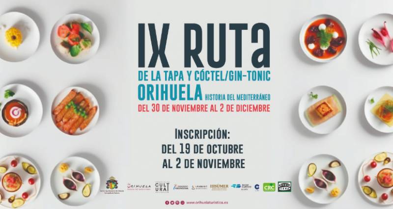 Nov 30-Dec 2 Orihuela Tapas and Gin Route