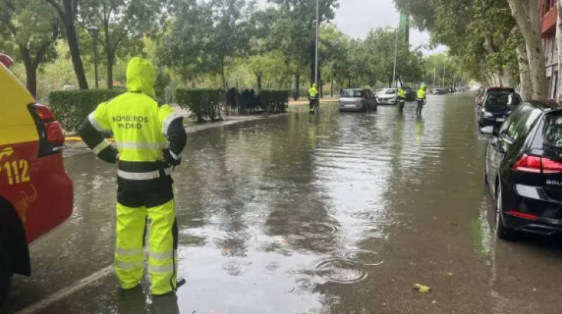 Floods, diverted flights and railway stoppages: Storm Aline causes carnage across Spain