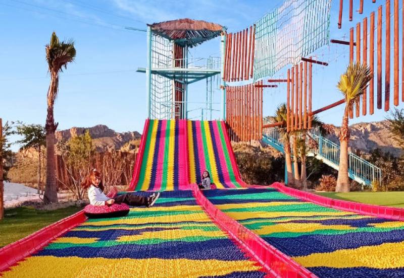 A superb adventure playground for all the family in the Ricote Valley!