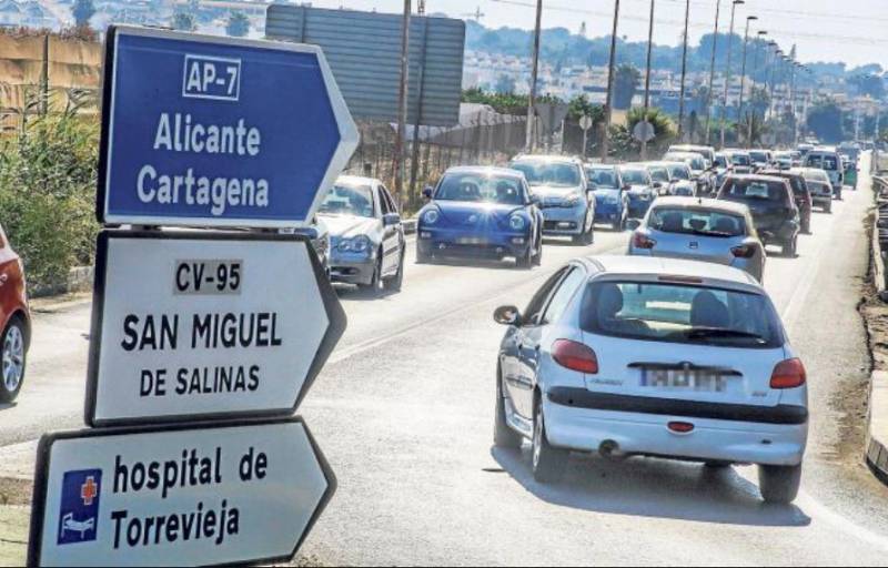 20 million budgeted to widen CV-95 between Torrevieja and Orihuela