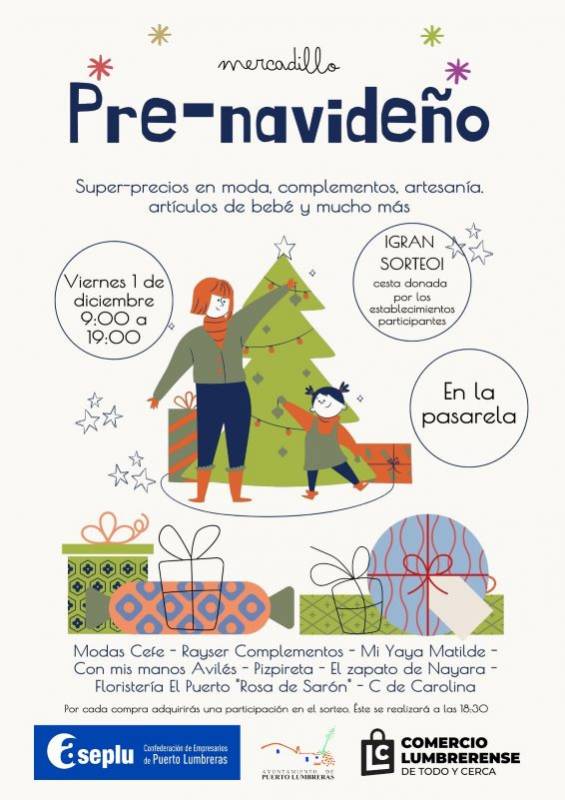 December 1 Pre-Christmas market in Puerto Lumbreras