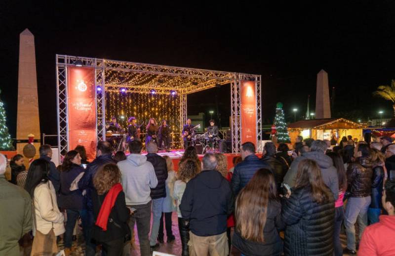 Until January 7 Christmas market in Cartagena