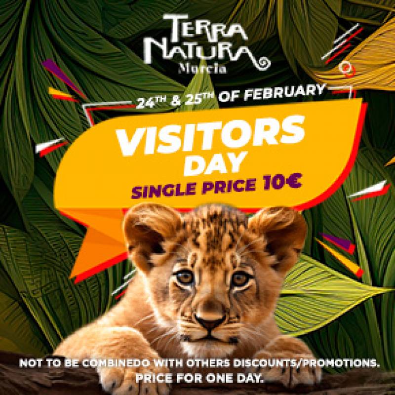 February 24 and 25 Terra Natura Murcia Visitors Day deal