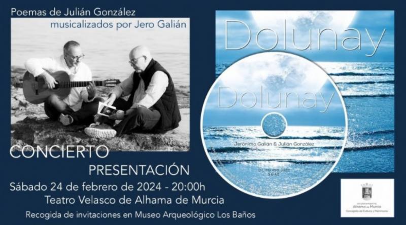 February 24 Poetry and music presentation in Alhama de Murcia
