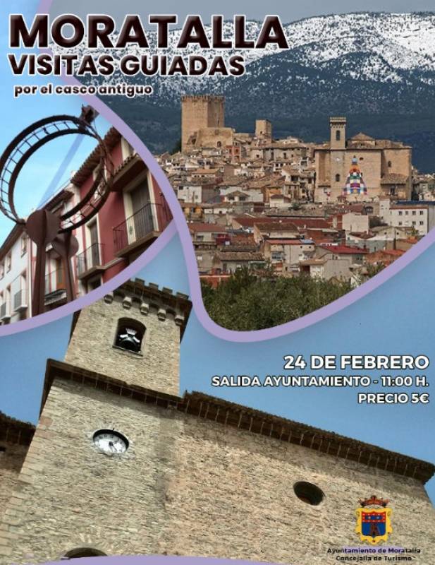 February 24 Guided tour of the historic town centre of Moratalla