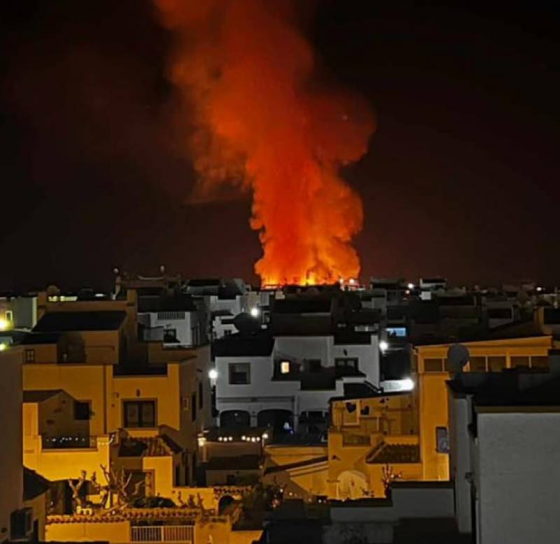 Torrevieja scorched by second fire in a week