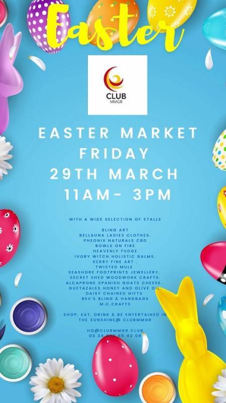 March 29 Easter Market at Club MMGR Mar Menor Golf Resort