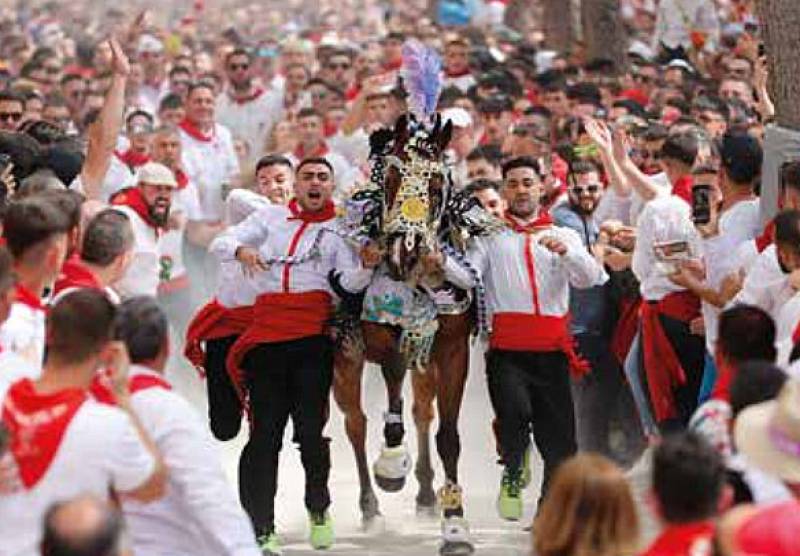 April 24 to May 5 Fiestas of the Santísima y Vera Cruz and the Running of the Wine Horses 2023 in Caravaca