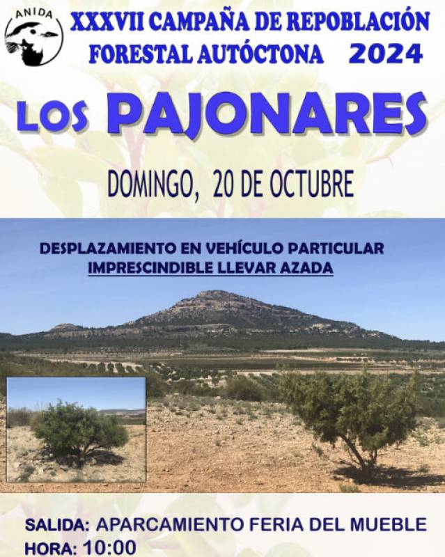 October 20 Reforestation campaign in the Yecla countryside