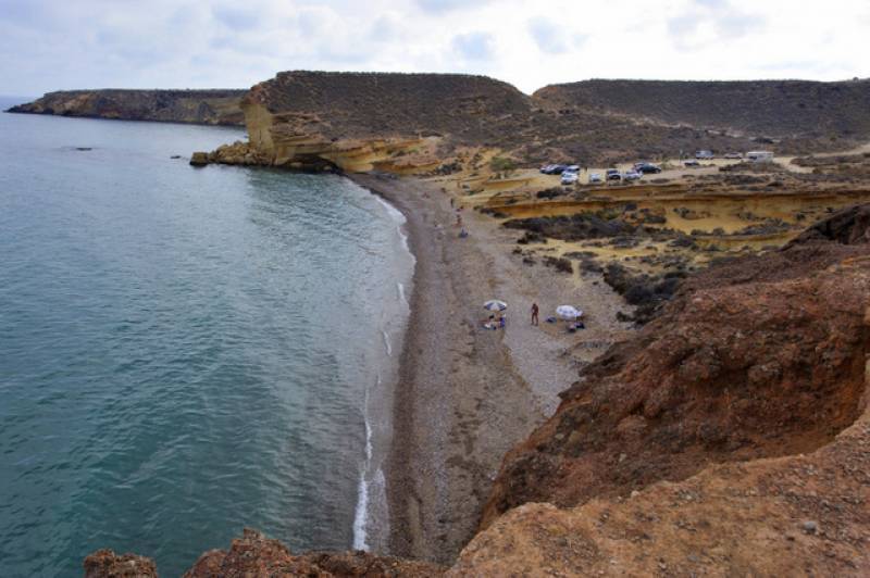 November 3 Free guided hike in the Sierra de las Moreras and the coves of Bolnuevo