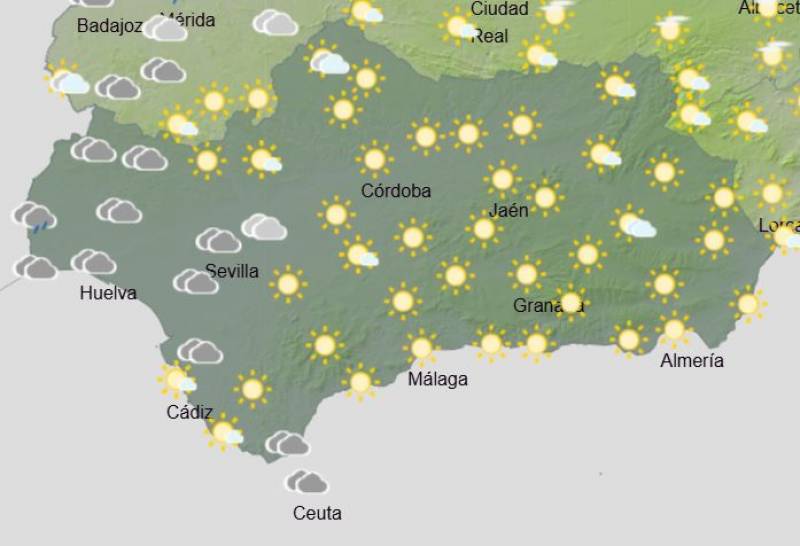 Here comes the sun: Andalusia weekly weather forecast November 4-10