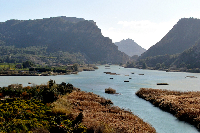 The Azud de Ojós in Blanca