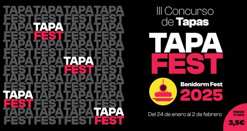 January 24-February 2 Tapas Festival in Benidorm