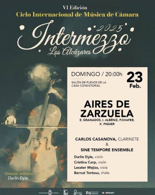 February 23 Free chamber music concert in Los Alcázares