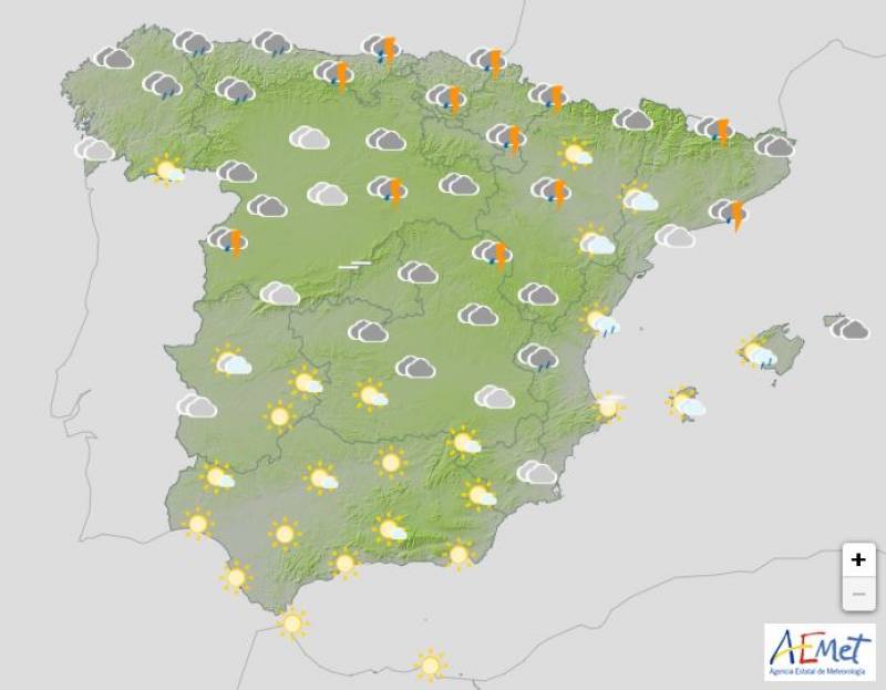 Sunshine after the rain: Spain weather forecast March 24-27