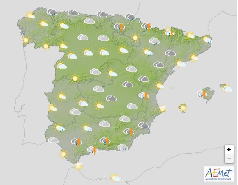 Sunshine after the rain: Spain weather forecast March 24-27